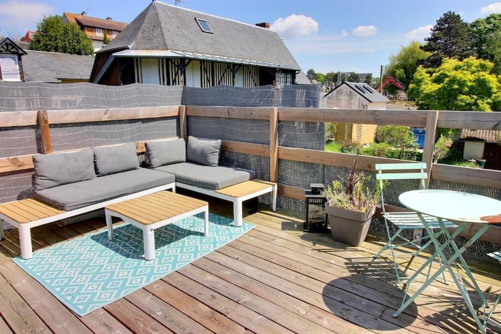 Maison Type Loft Avec Terrasses Villa Trouville-sur-Mer Kültér fotó